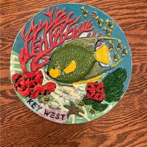 Key West Colorful Decorative Plate